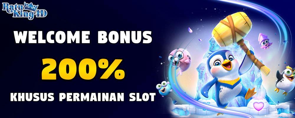 Welcome Bonus 200% Slot ( BONUS DIAKHIR )